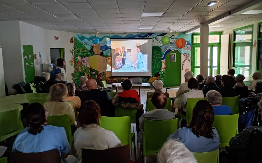 VIDEO SUR LES INTERVENTIONS DE CLOWNS EN EHPAD